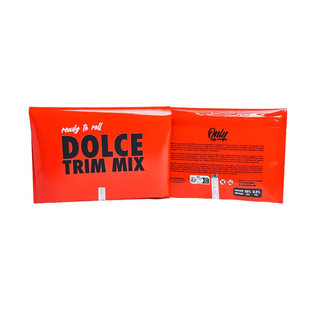 Dolce Trim Mix CBD trim afrutado mezcla variada greenhouse Italia