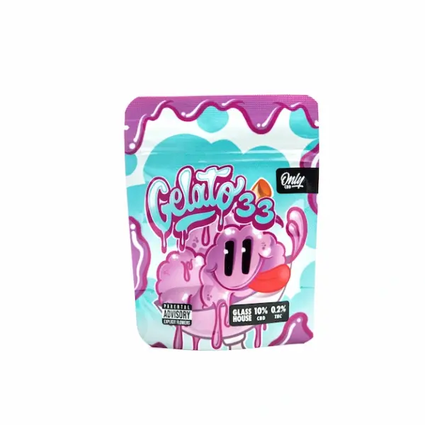 Descubre Gelato 33, una variedad de CBD premium con un aroma exquisito y beneficios. Experimenta la relajación y el bienestar con Gelato 33. ¡Explora sus propiedades únicas hoy mismo y sumérgete en un estado de calma y serenidad!
