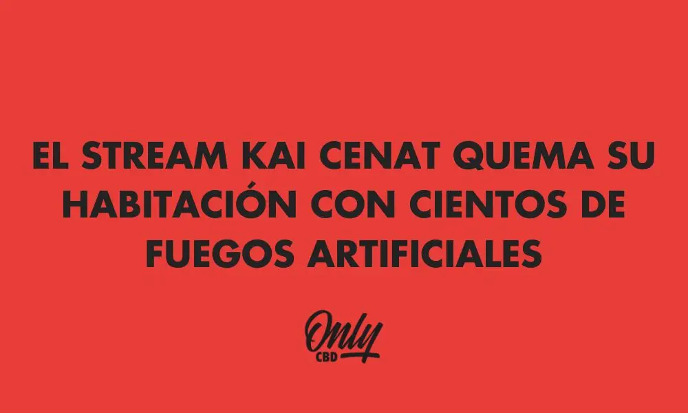 kai cenat quema su habitación