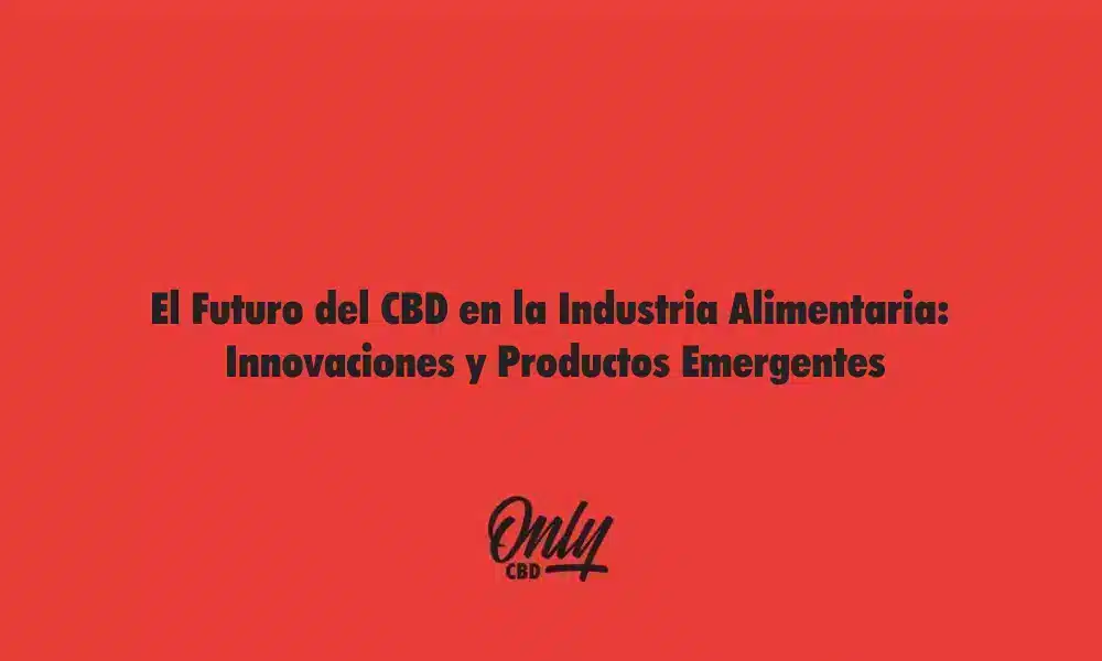 The Future of CBD in the Food Industry