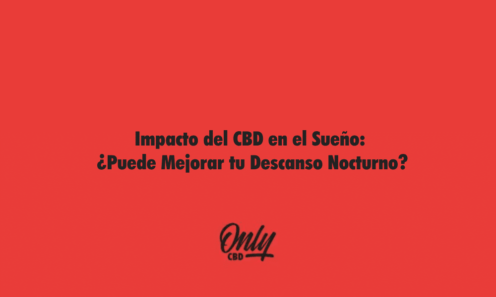 impacto do CBD no sono
